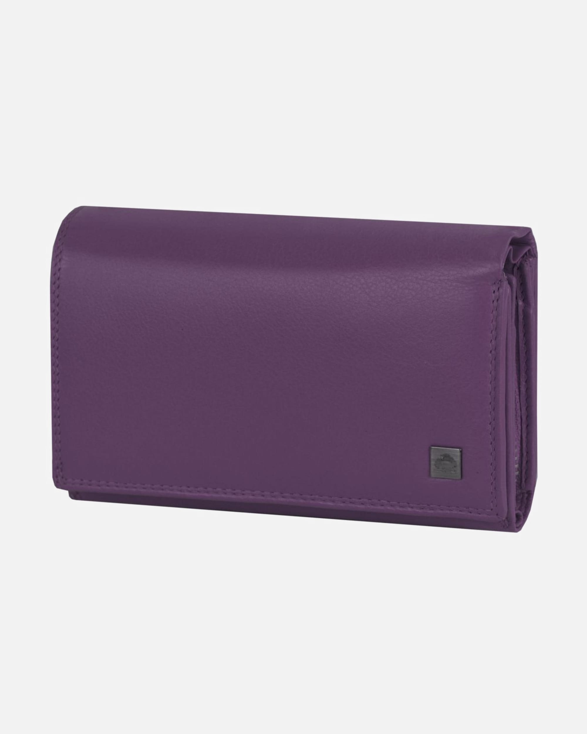 Portemonnaie für Weiblich Greenburry Spongy Damengeldbörse purple