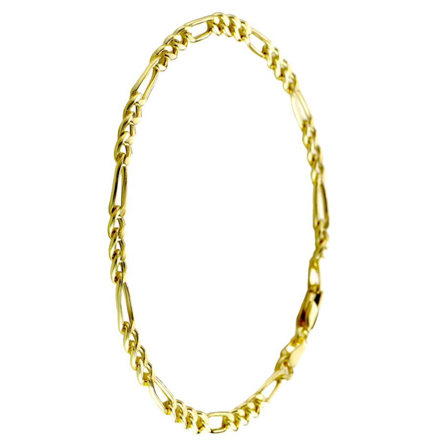 Lucardi Armband 585 Gold goldfarbig 19.0mm Damen