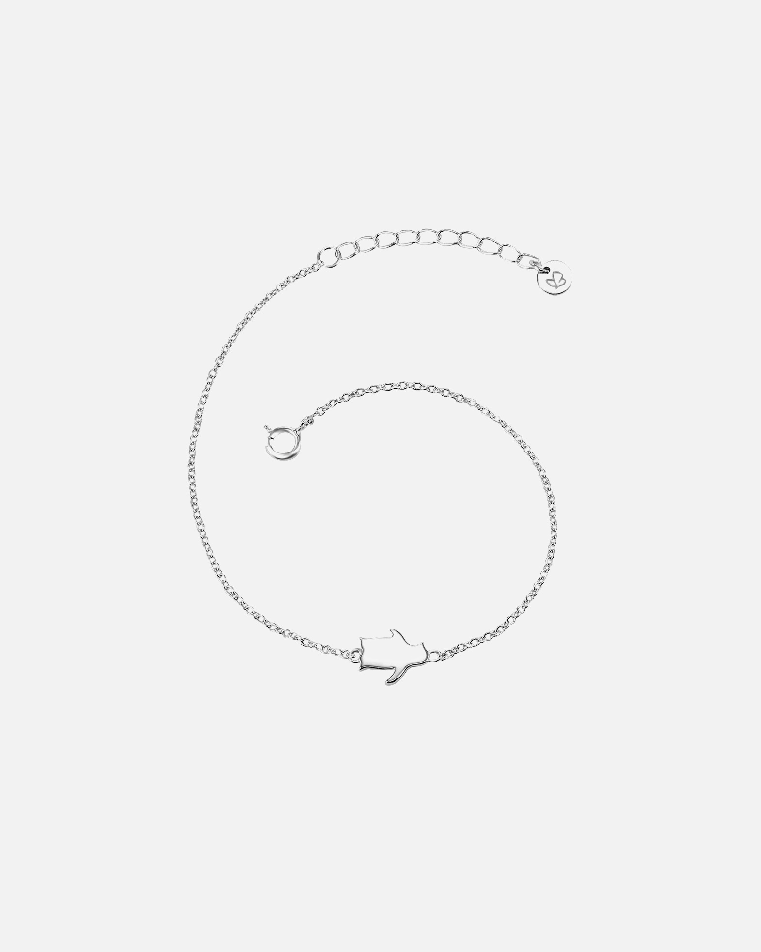 Armband für Weiblich Glanzstücke München Armband Pinguin Sterling Silber in Silber 17,0 cm Basislänge + 3,0 cm Verlängerung
