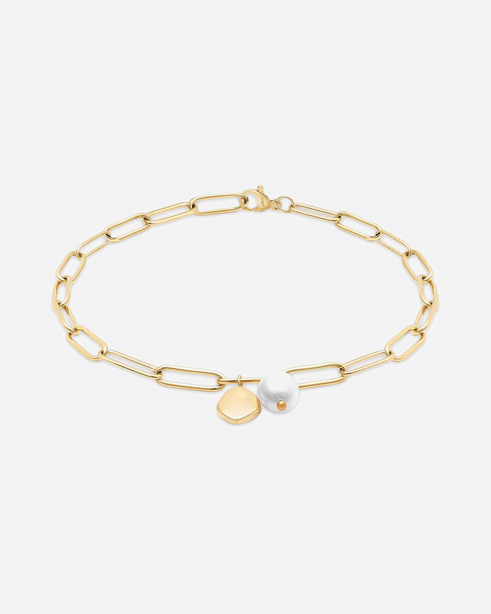 Armband für Weiblich s.Oliver Armband Edelstahl gold