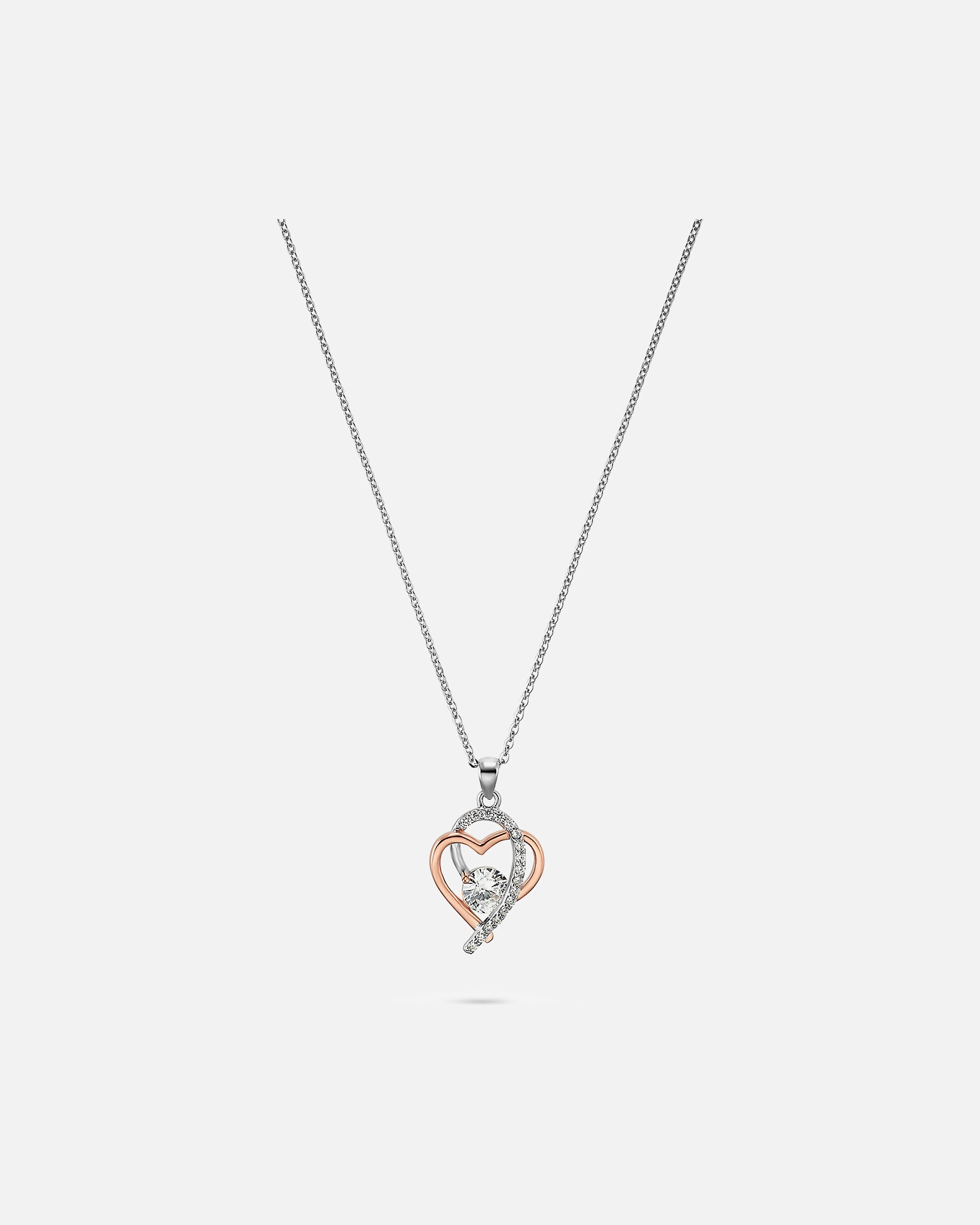 Halskette für Weiblich FAVS FAVS Damen-Kette 925er Silber, Silber 17 Zirkonia One Size 86915171 One Size