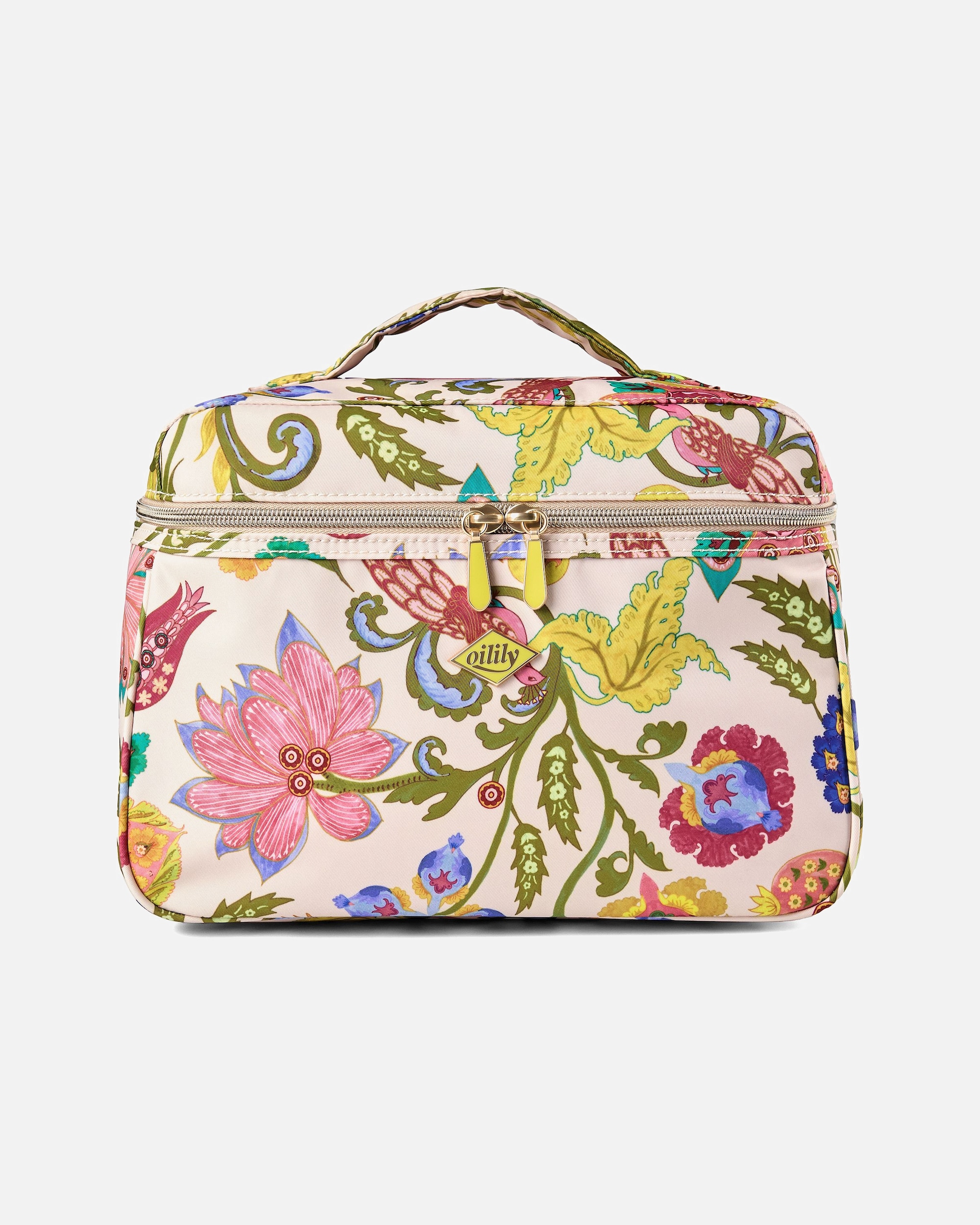Kulturtasche für Weiblich Oilily Sapphire Chintz Kulturbeutel sand