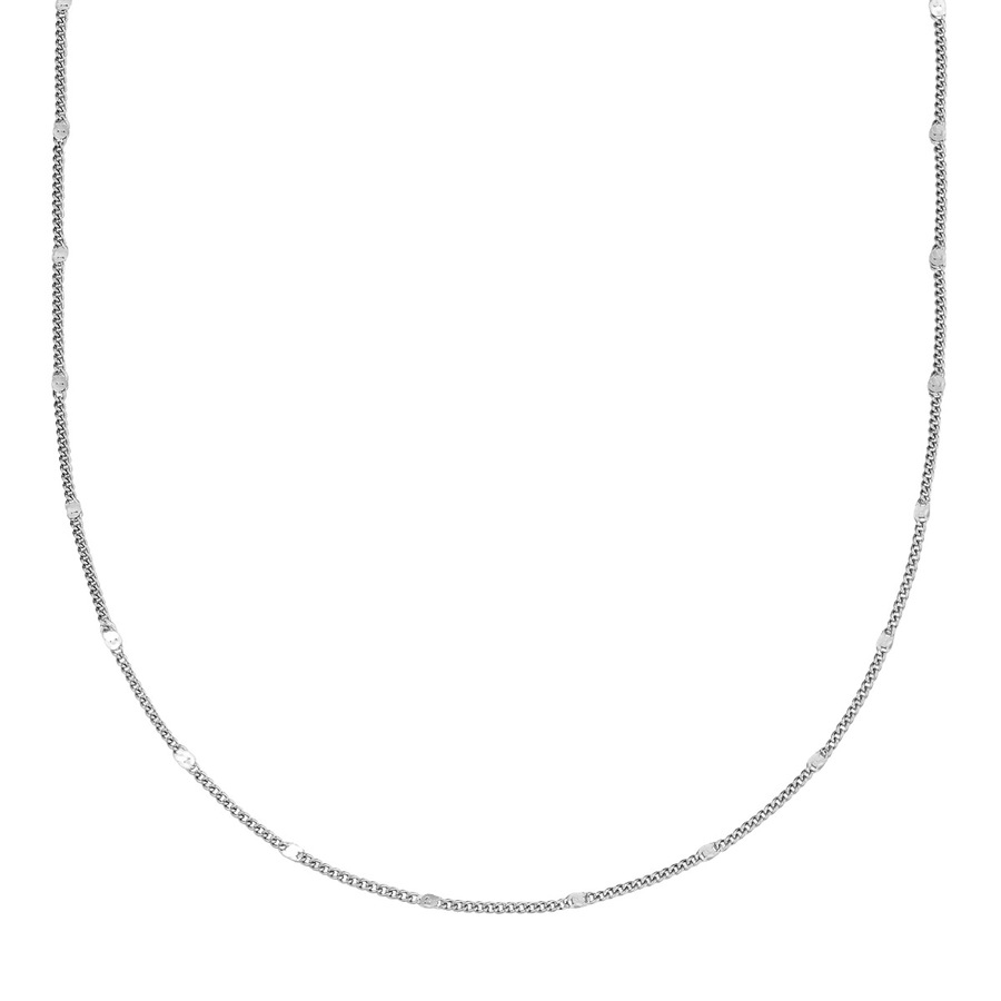 Eastside Halskette aus Edelstahl in Silber 40,0 cm Basiskette + 5,0 Verlängerung Damen