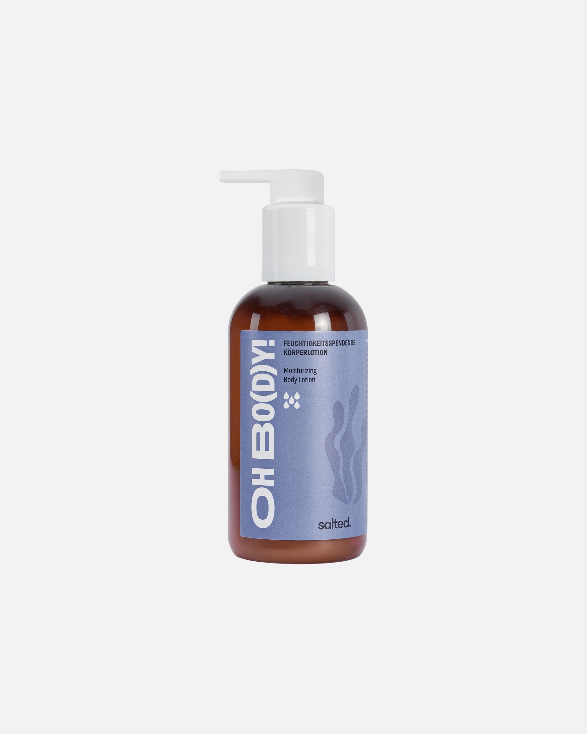 Bodylotion für Unisex Salted Feuchtigkeitsspendende Körperlotion mit Duft weiß - 200 ml