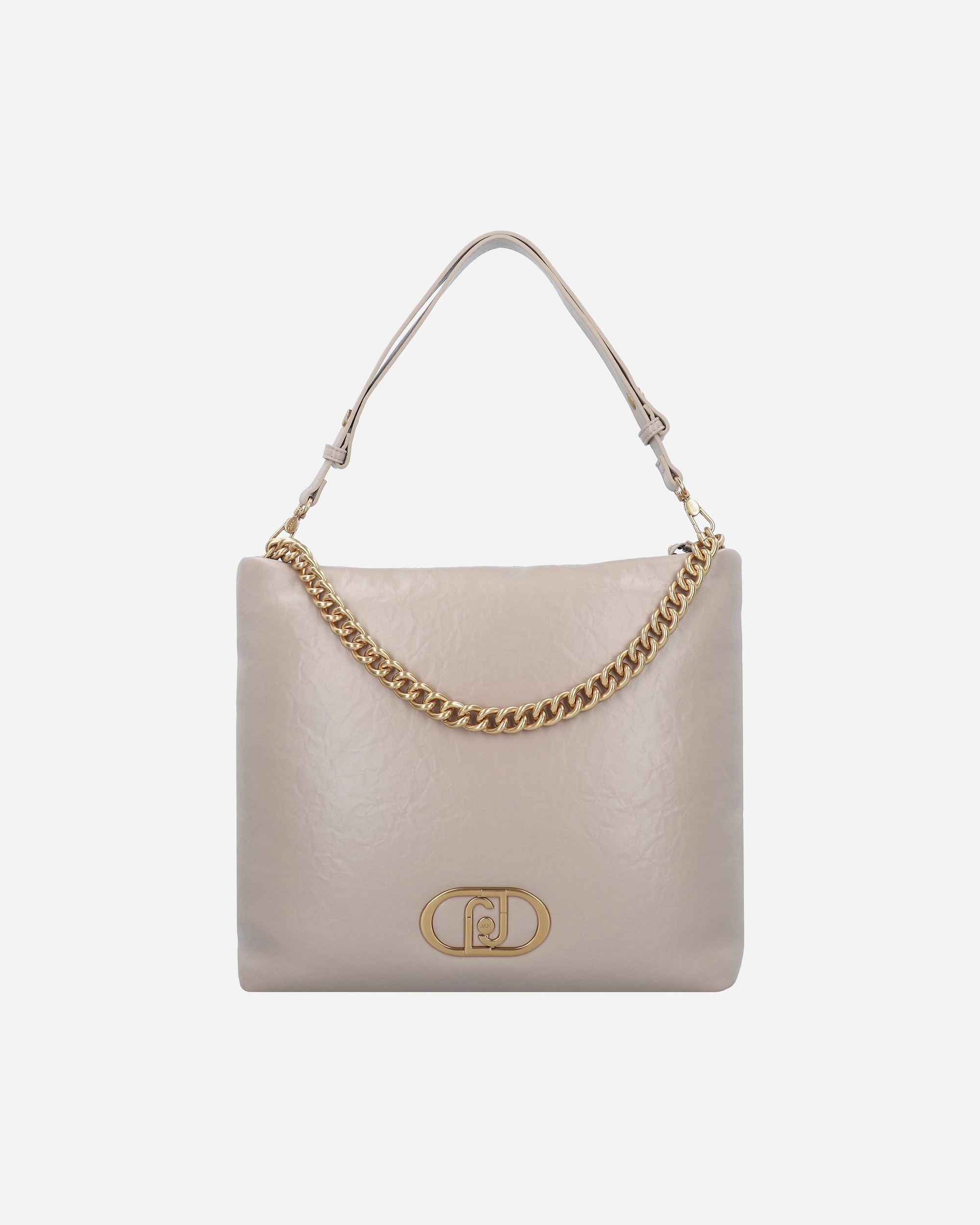 Clutch für Weiblich Liu Jo Lapuffy Schultertasche dark sand