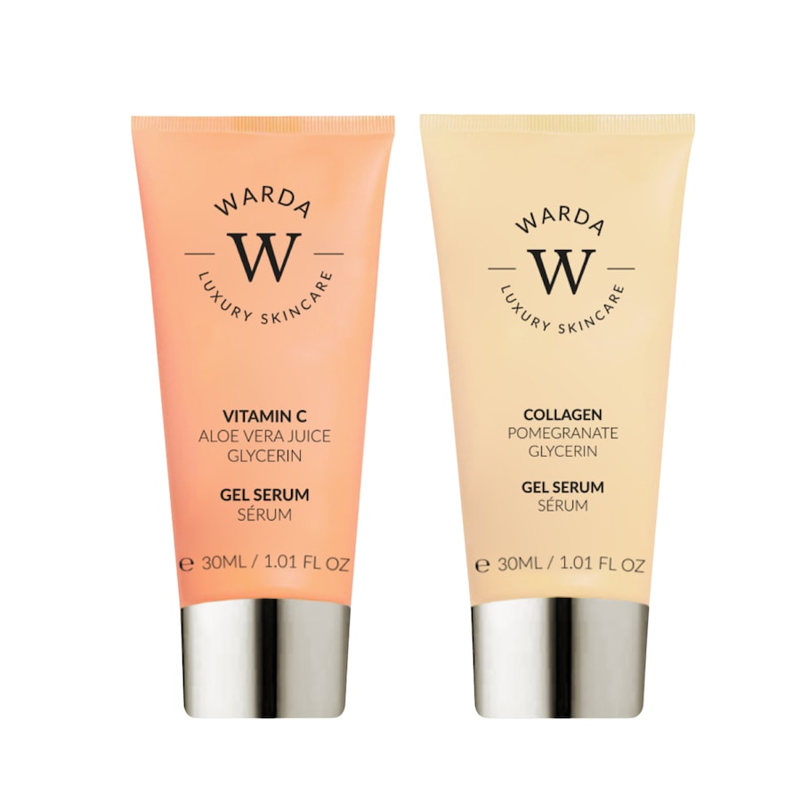 WARDA LUXURY SKINCARE Glow & Lift Duo Vitamin C Gelserum + Kollagen Damen