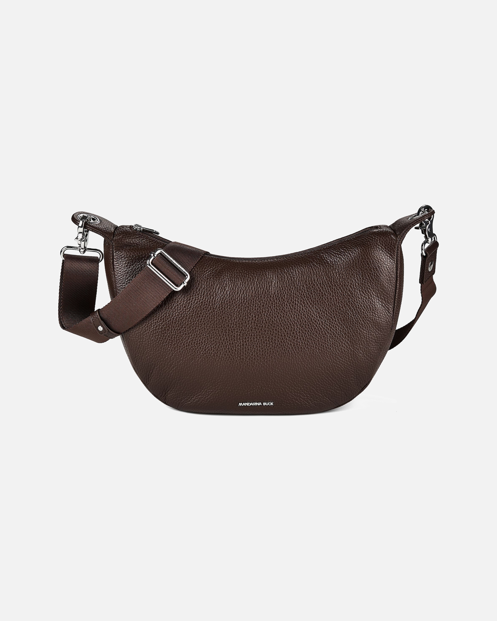 Tasche für Weiblich Mandarina Duck Mellow Leather Umhängetasche espresso