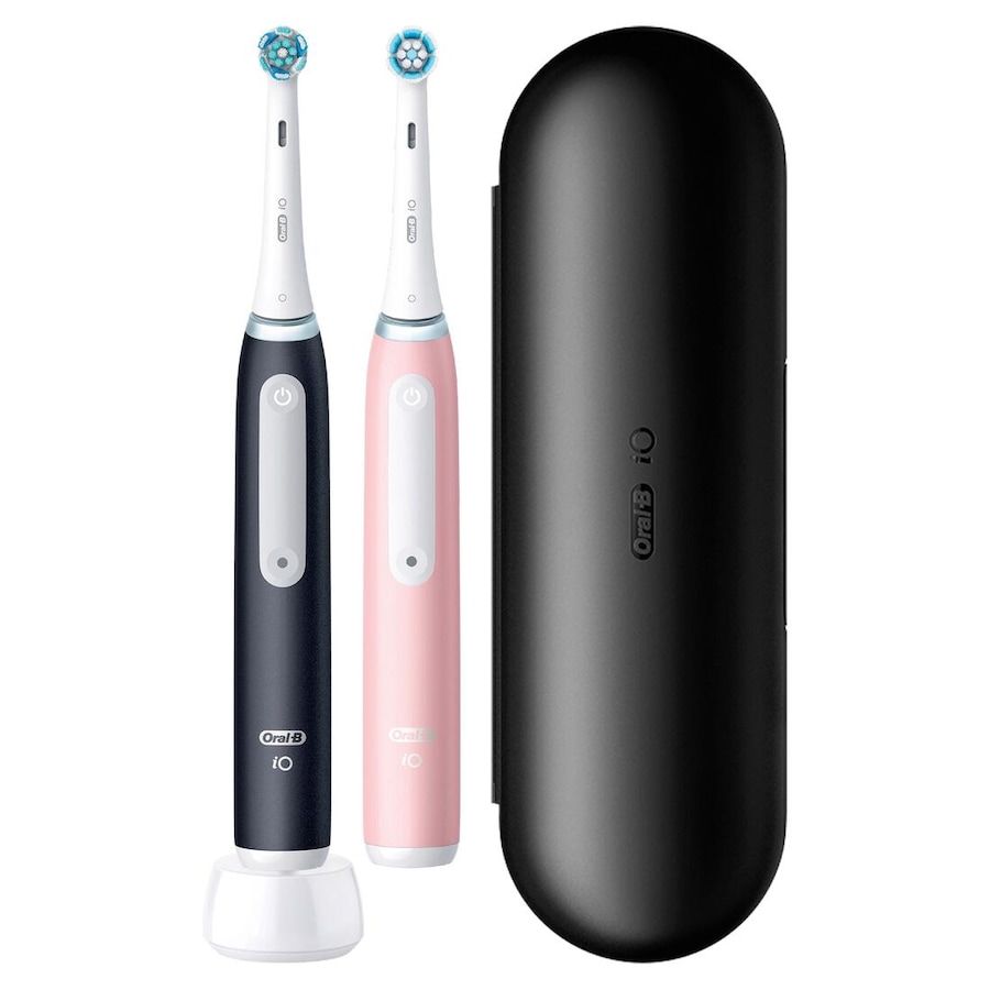 Oral-B iO 3 + 2. Handstück in Schwarz/Pink