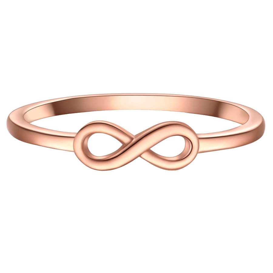 Glanzstücke München Ring Infinity aus Sterling Silber in roségold 60 Damen
