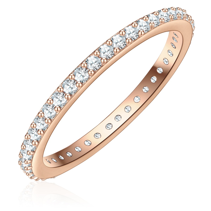 Glanzstücke München Ring aus Sterling Silber in roségold 58 Damen