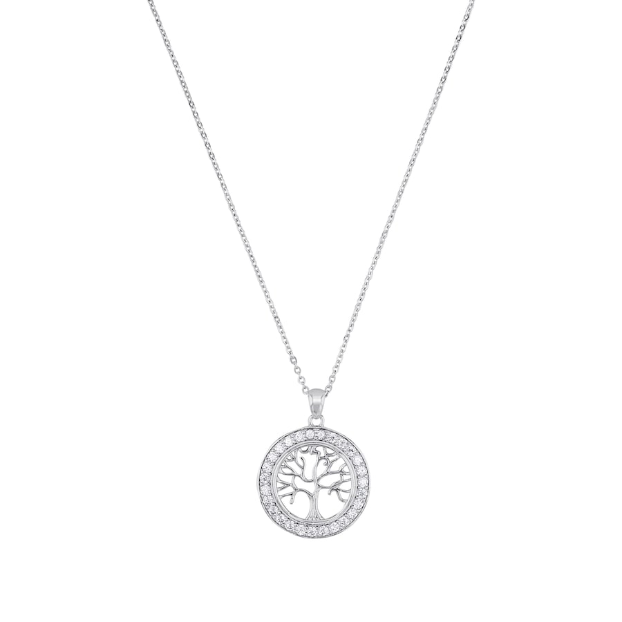 amor Kette mit Anhänger Silber Damen