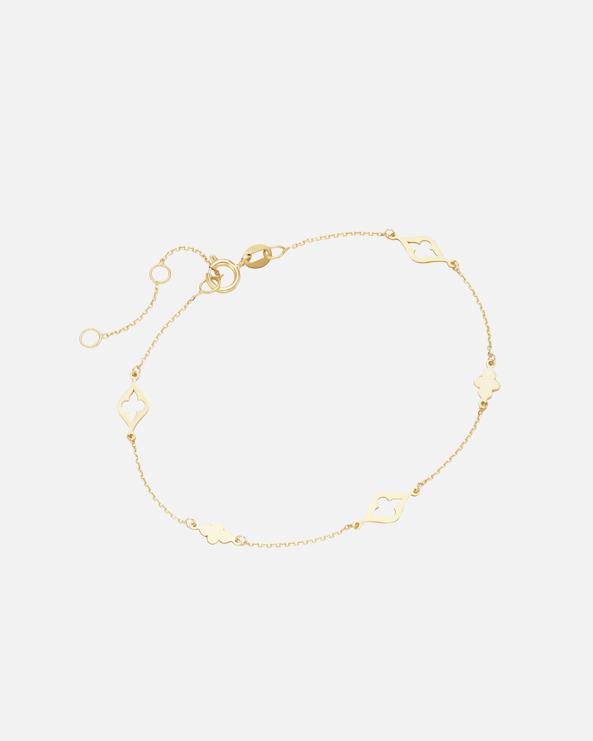 Armband für Weiblich Luigi Merano Armband mit Zwischenteilen, Gold 375 19 cm