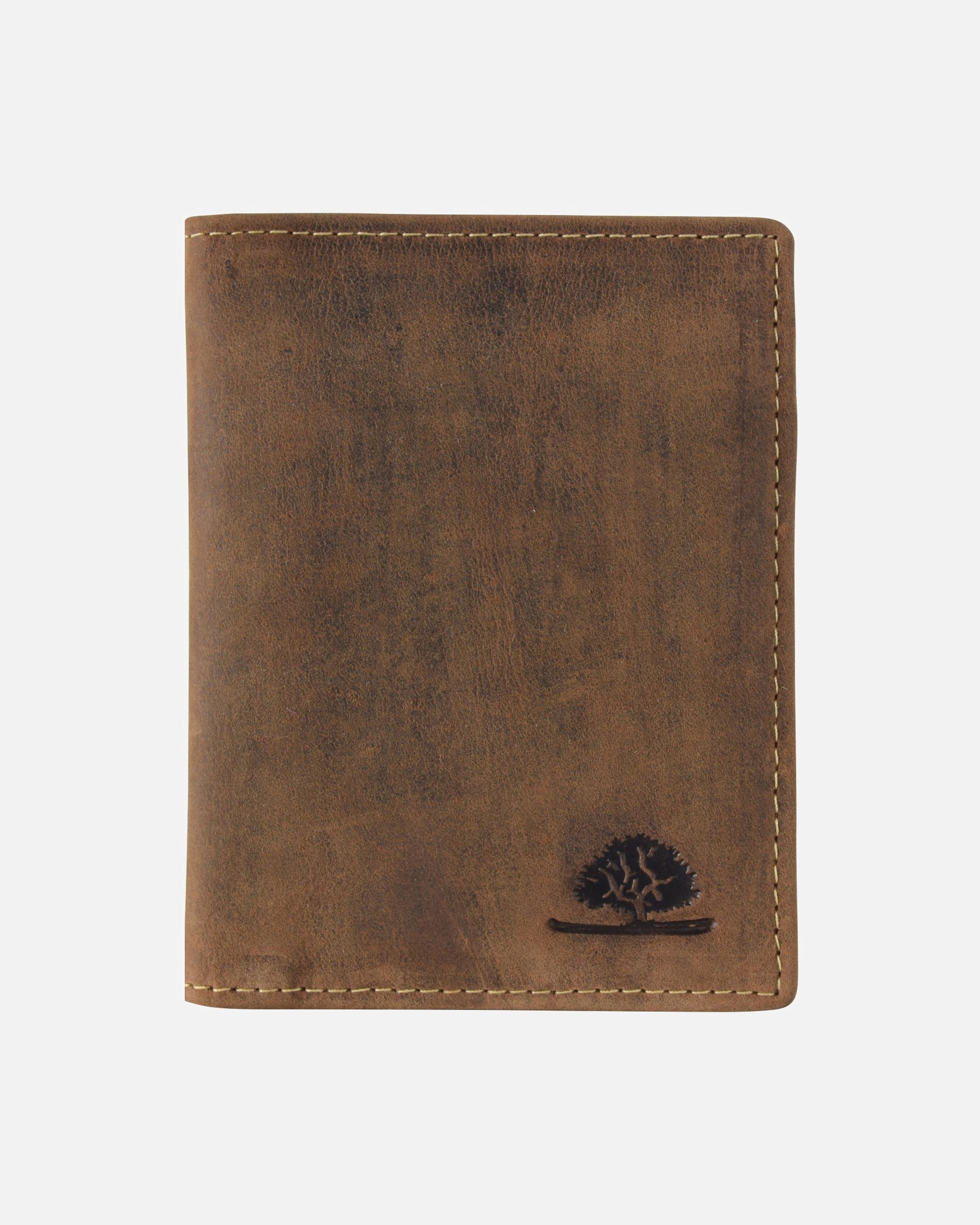 Etui für Männlich Greenburry Vintage Kreditkartenetui braun