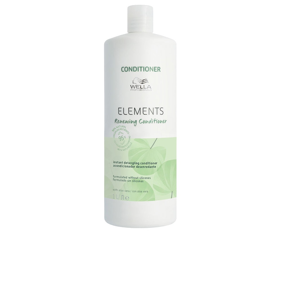Wella Professionals ELEMENTS Sanfter, erneuernder Conditioner ohne Silikone für alle Haartypen 1000 ml Damen