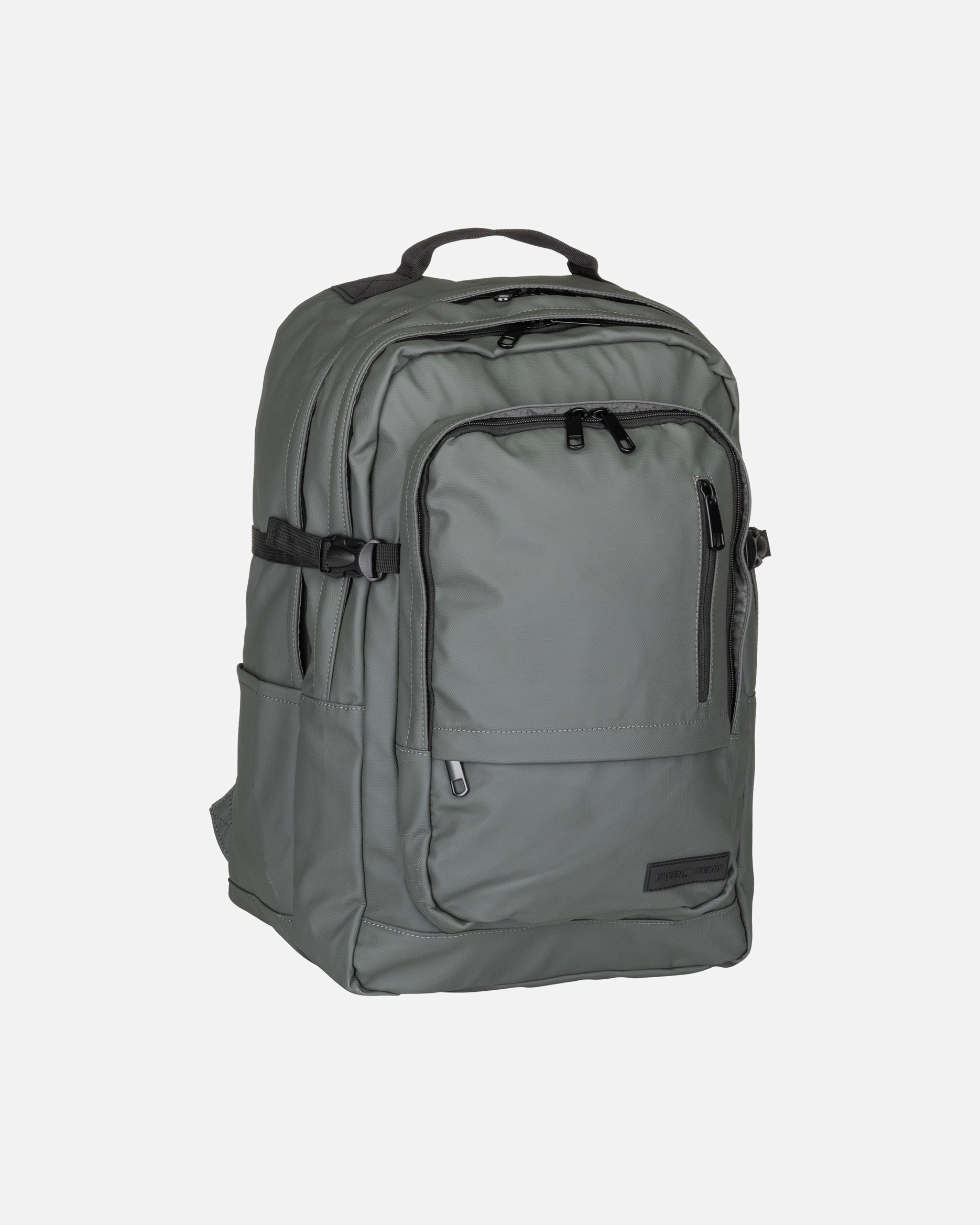 Rucksack für Unisex Greenburry Rucksack Cambridge Olive Grey