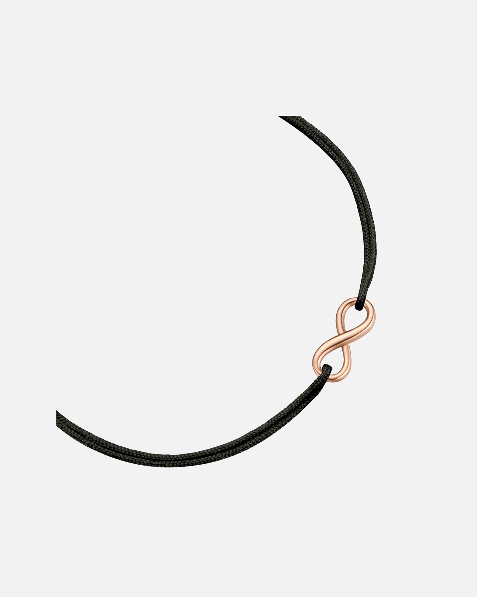 Armband für Weiblich Glanzstücke München Armband Infinity aus Sterling Silber in roségold 15,0 - 22,0 cm, flexibel einstellbar