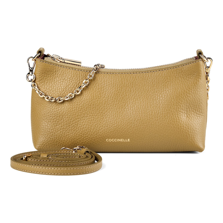 Coccinelle Aura Umhängetasche seagrass Hellbraun Damen