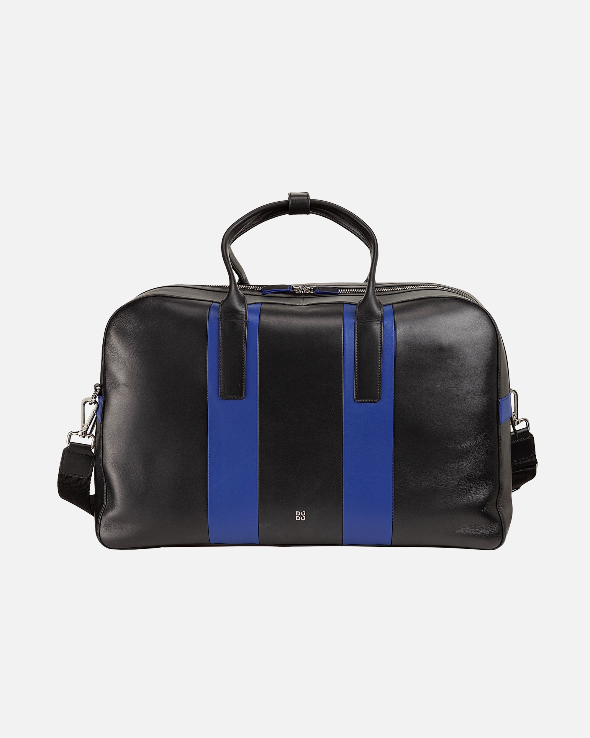 Tasche für Weiblich DuDu Weekender Reisetasche Leder 49 cm black