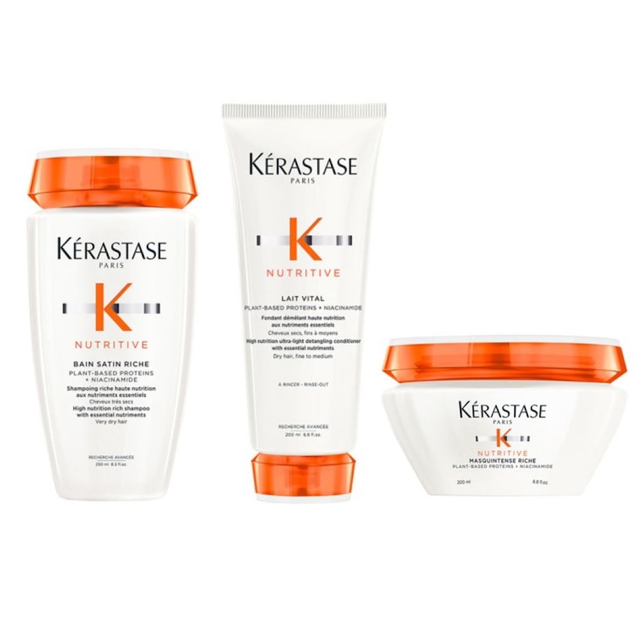 Kérastase Nutritive Set RICHE Masque (Satin Riche / Lait Vital/ Maske)* Damen