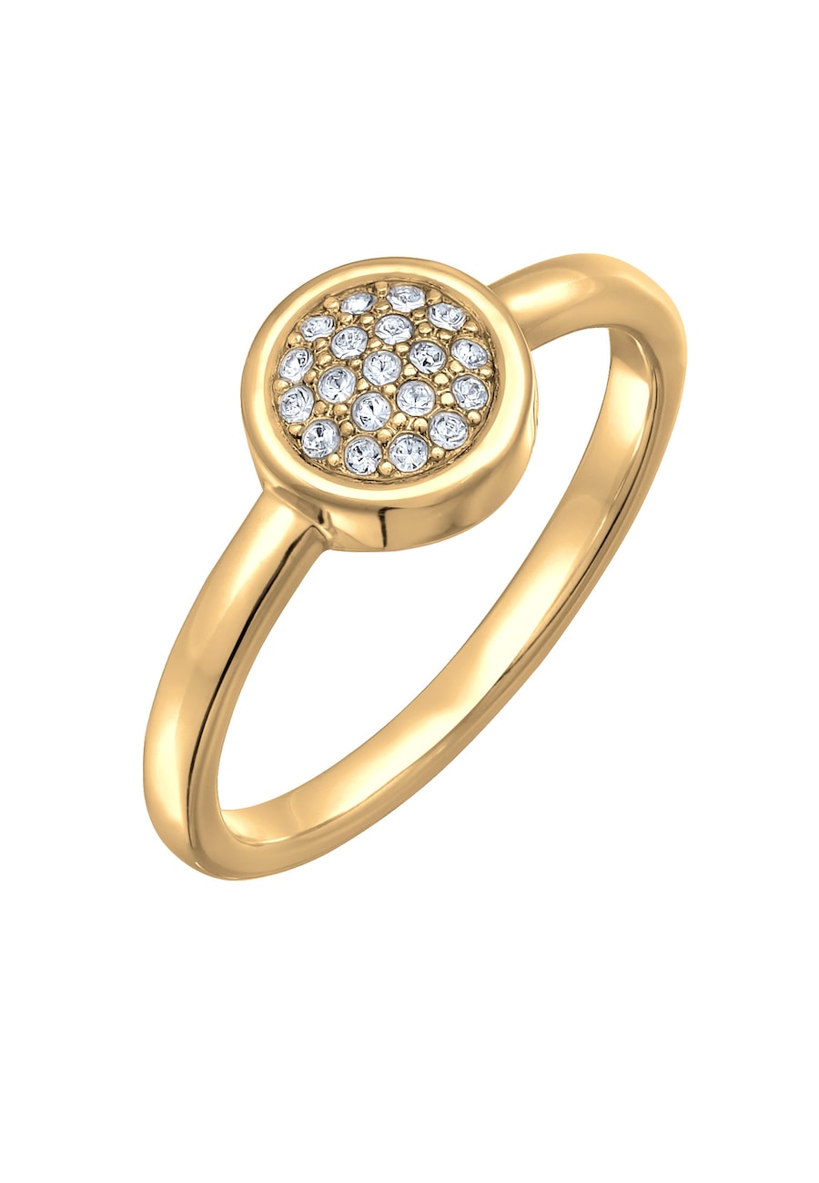 Elli Kristalle Elegant Solitäre Farbe Silber für Dame 54 Damen