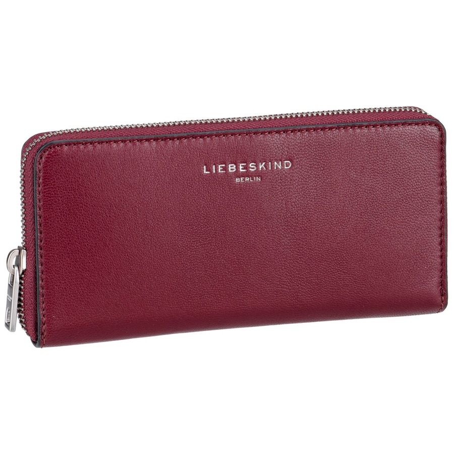 Liebeskind Geldbörse Gigi Wallet L Vintage Goat Pomegranate Braun Damen
