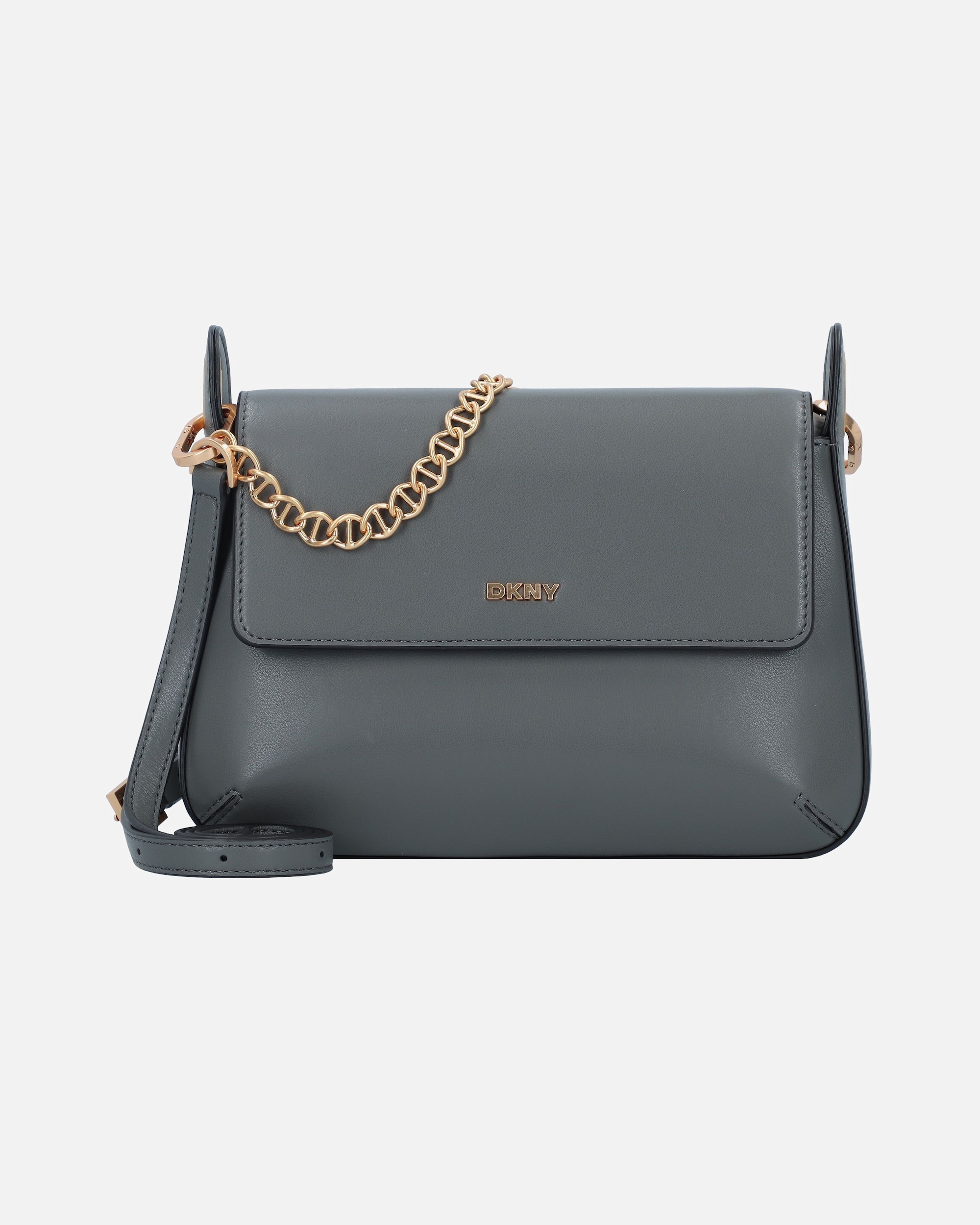 Handtasche für Weiblich DKNY Belen Schultertasche dark gray
