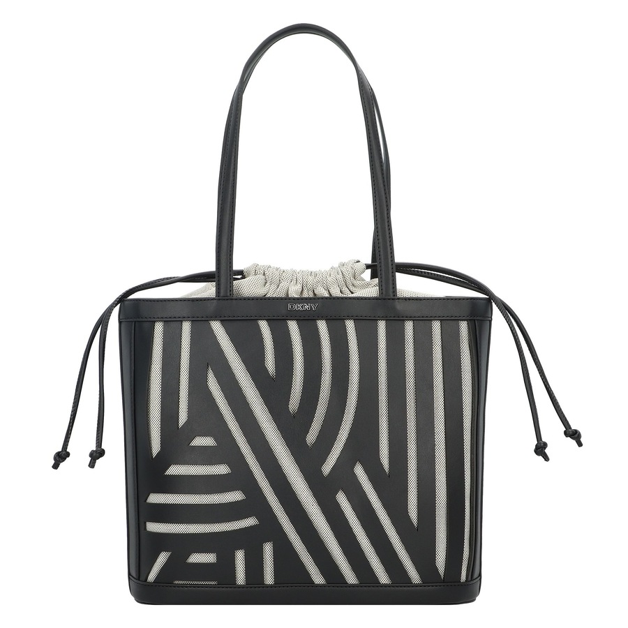 DKNY Hildi Beuteltasche black-natural Schwarz Damen