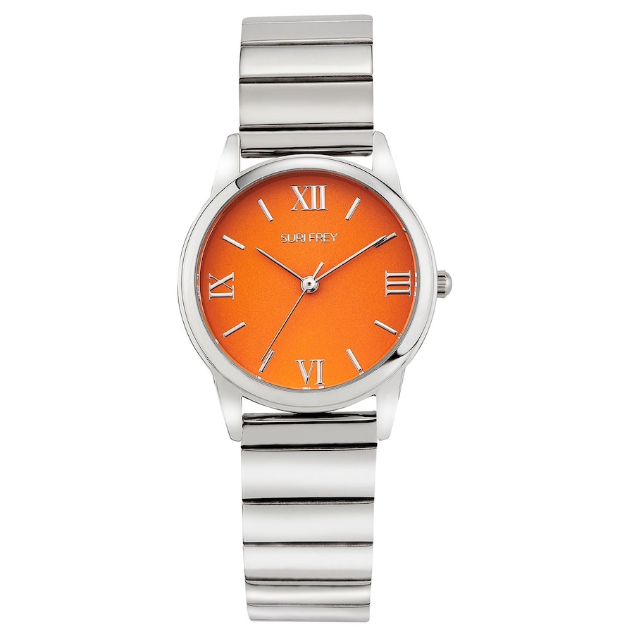SURI FREY Armbanduhr Jessy silber orange Damen
