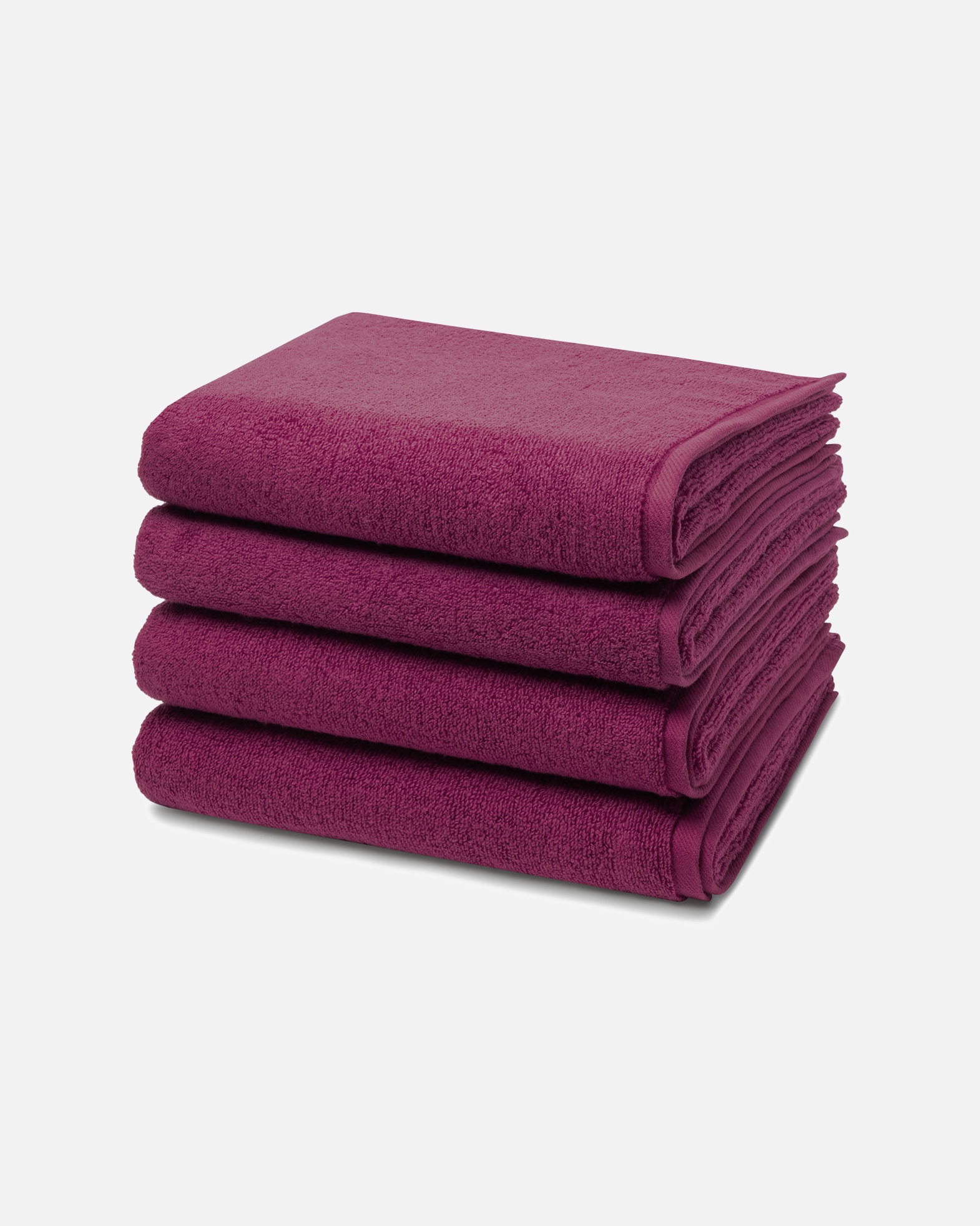 Handtuch für Unisex ROSS Handtuch-Set Sensual Skin (4er Set) Fuchsia