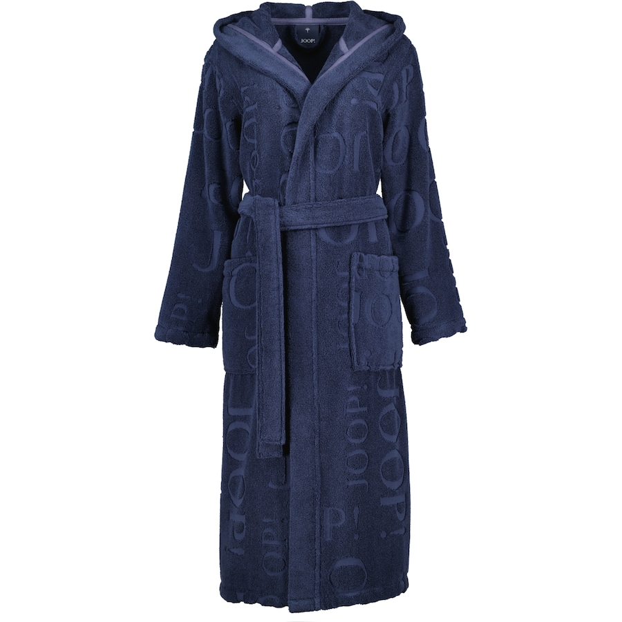 JOOP! Bademäntel Damen Kapuze 1663 blau - 175 XS