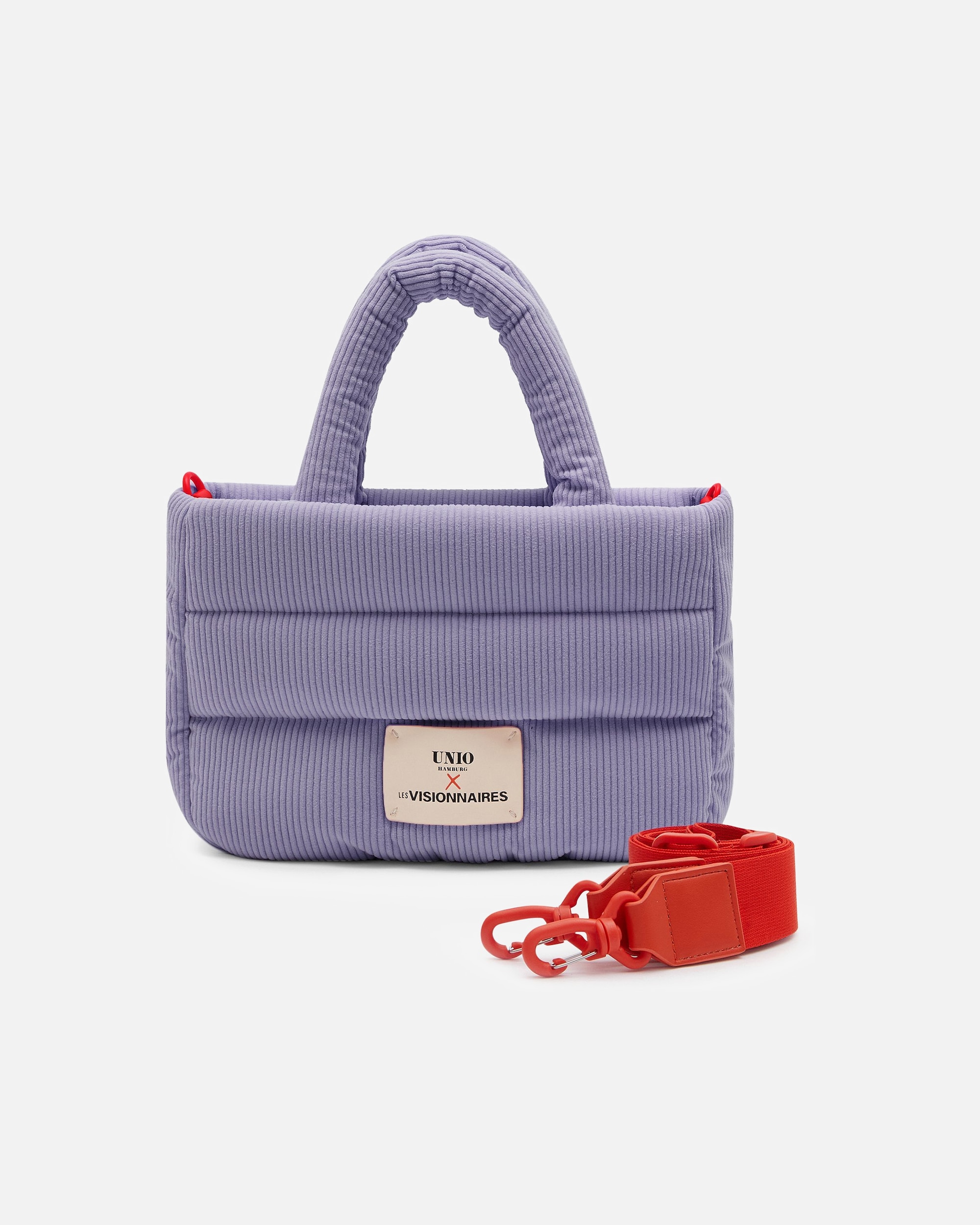 Umhängetasche für Weiblich LES VISIONNAIRES Default Brand Line Unio Cortina S Henkeltasche lavender