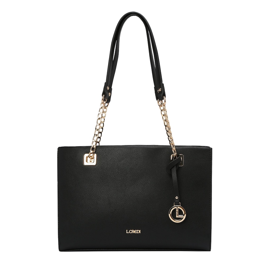 L.CREDI Karin Schultertasche schwarz Schwarz Damen
