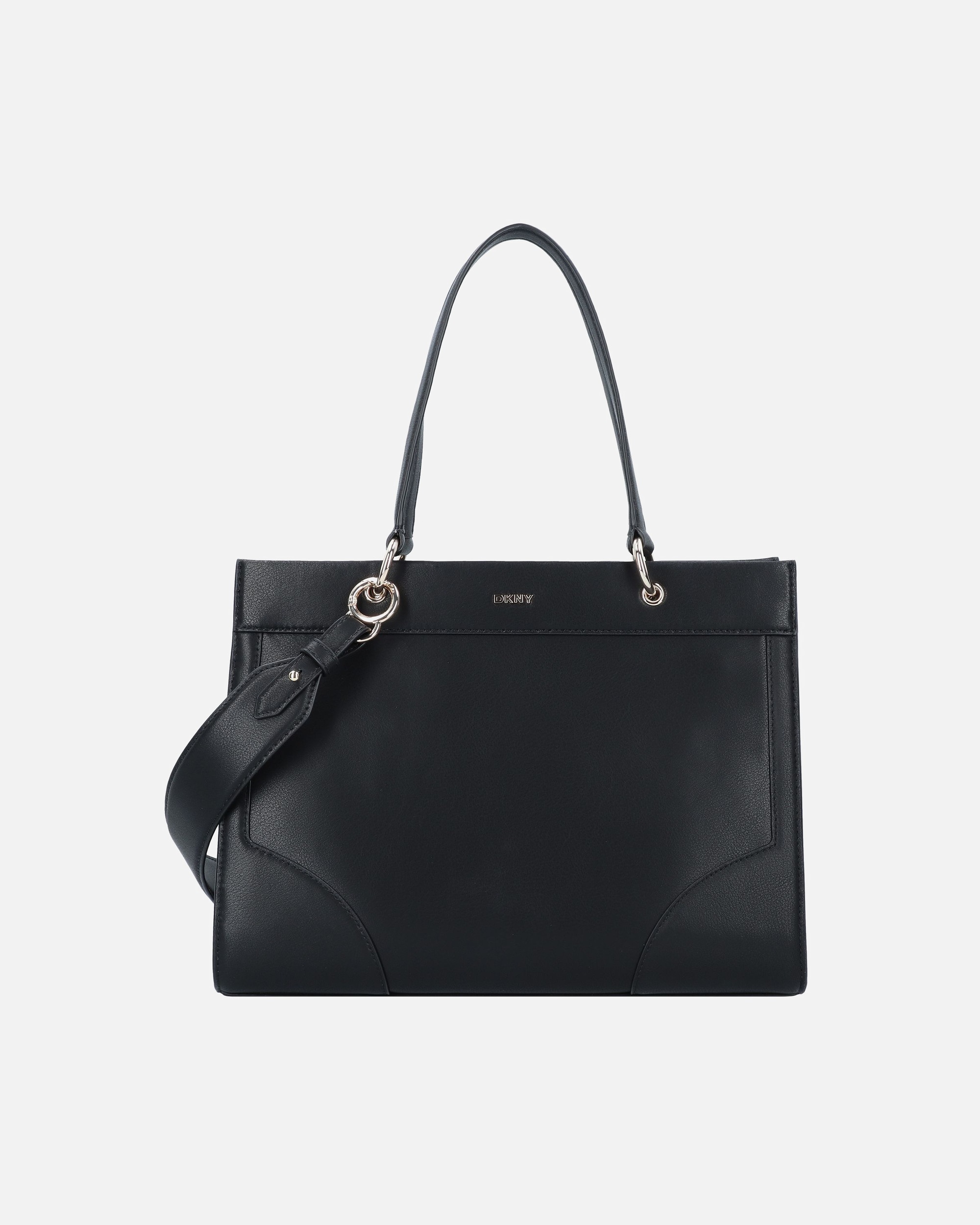 Clutch für Weiblich DKNY Milan Henkeltasche blk-gold