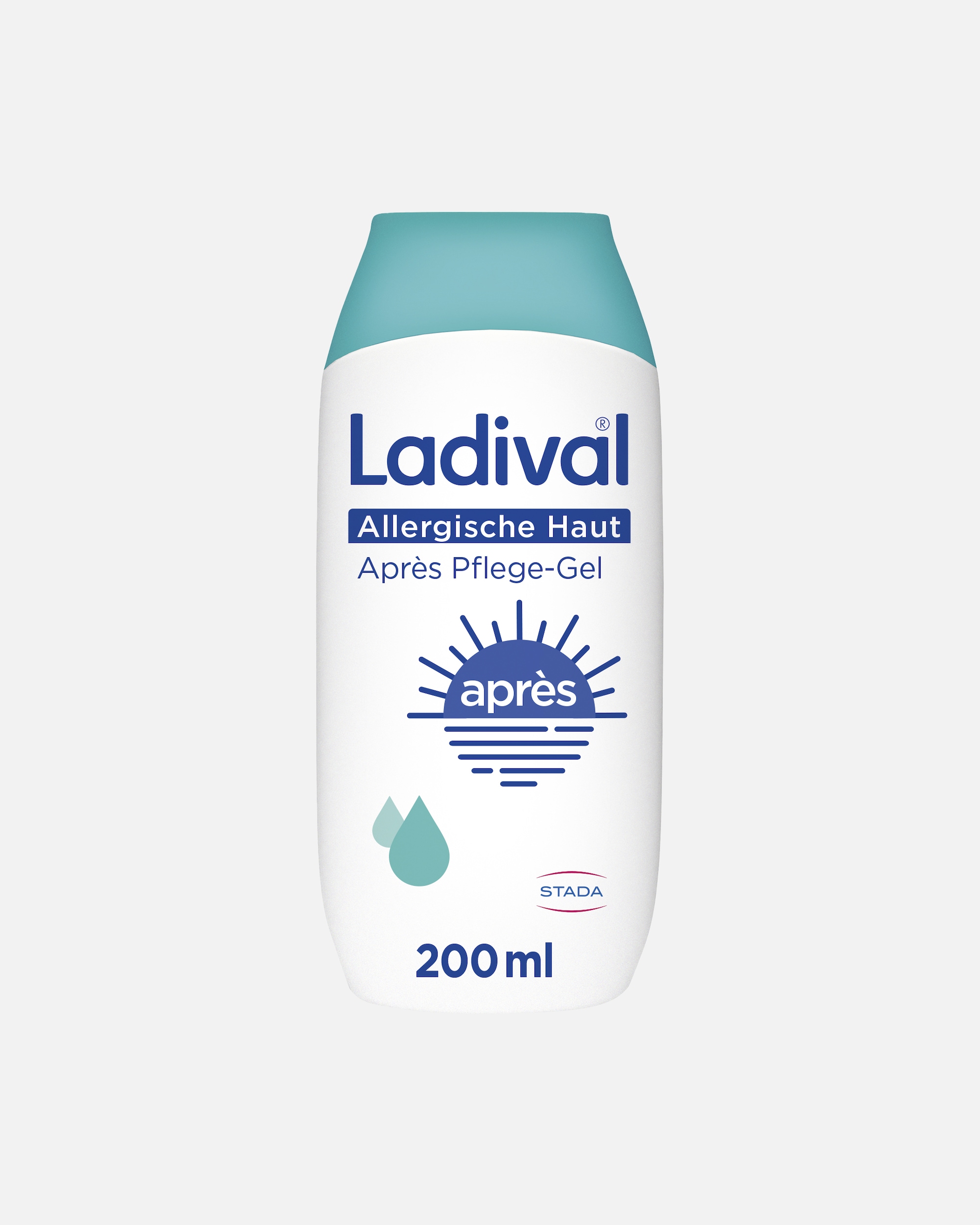 After Sun Body für Unisex Ladival allergische Haut Apres Pflege-Gel 200 ml