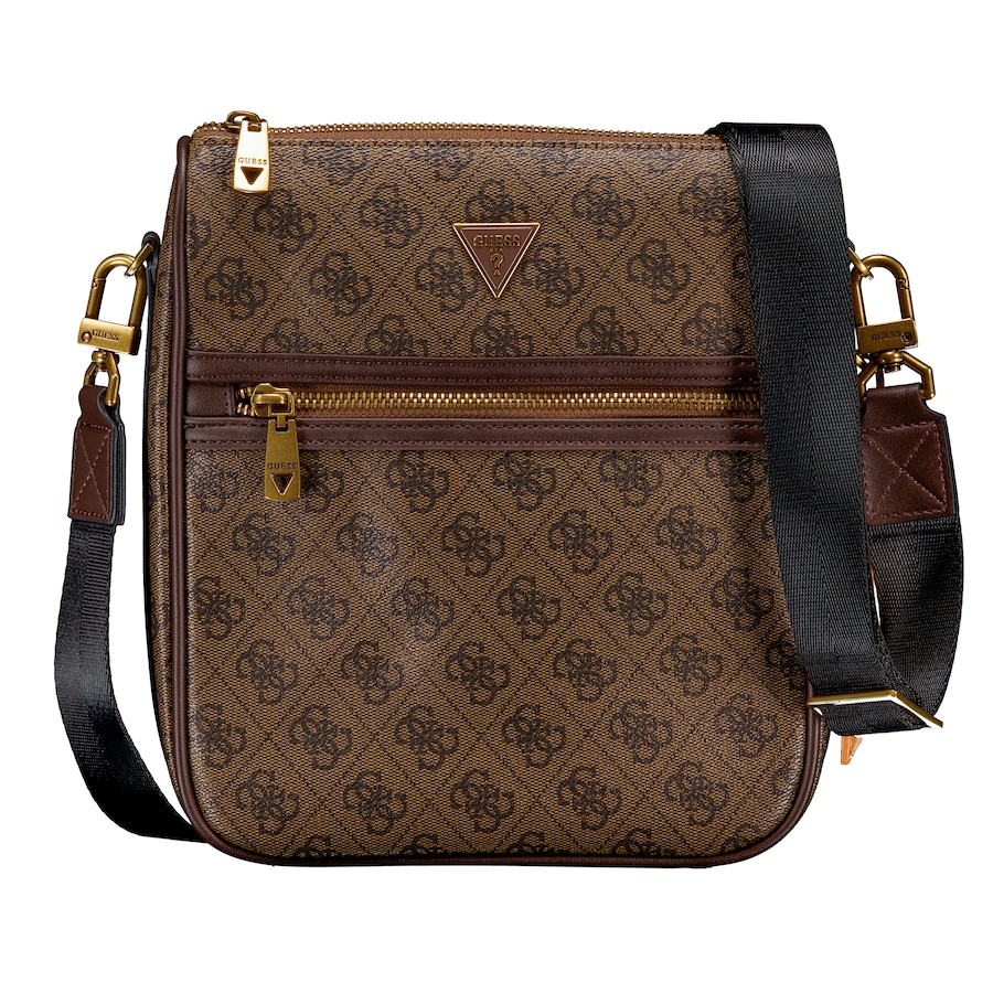Guess Umhängetasche Milano 4G-Logo Coffee Hellbraun Herren