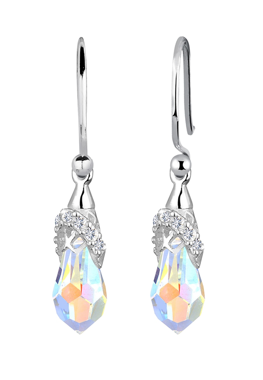 Elli Tropfen 925 Silber, mit Kristallen von Swarovski OneSize Damen