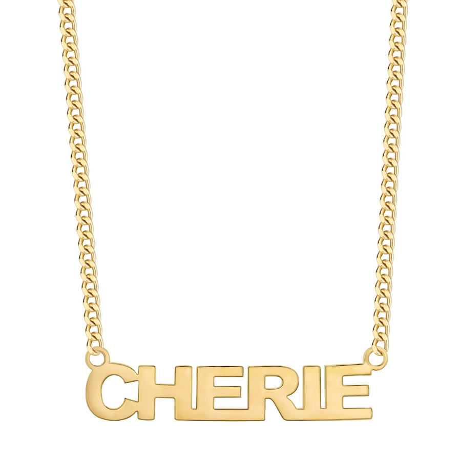 Eastside Halskette CHERIE aus Edelstahl in Gelbgold 40,0 cm Basiskette + 5,0 Verlängerung Damen