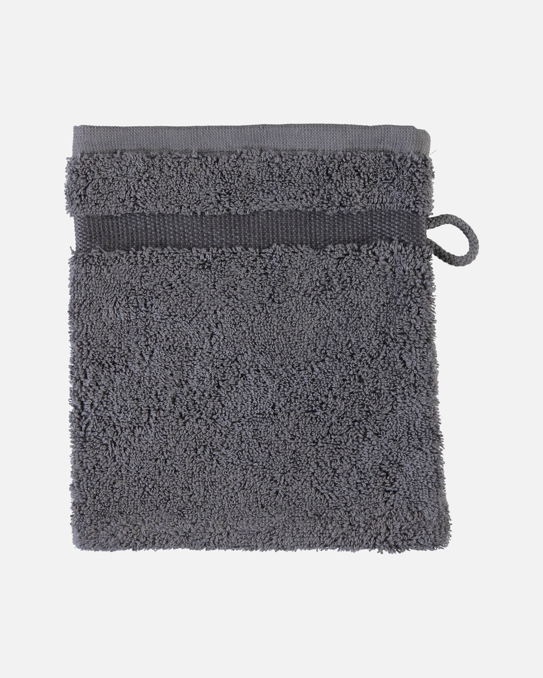 Handtuch für Unisex Rhomtuft Rhomtuft Handtücher Princess zinn - 02 Waschhandschuh 16x22 cm