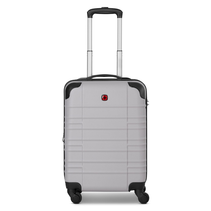 Wenger Amplar Evo 4 Rollen Kabinentrolley S 53 cm mit Dehnfalte cloud Grau Herren