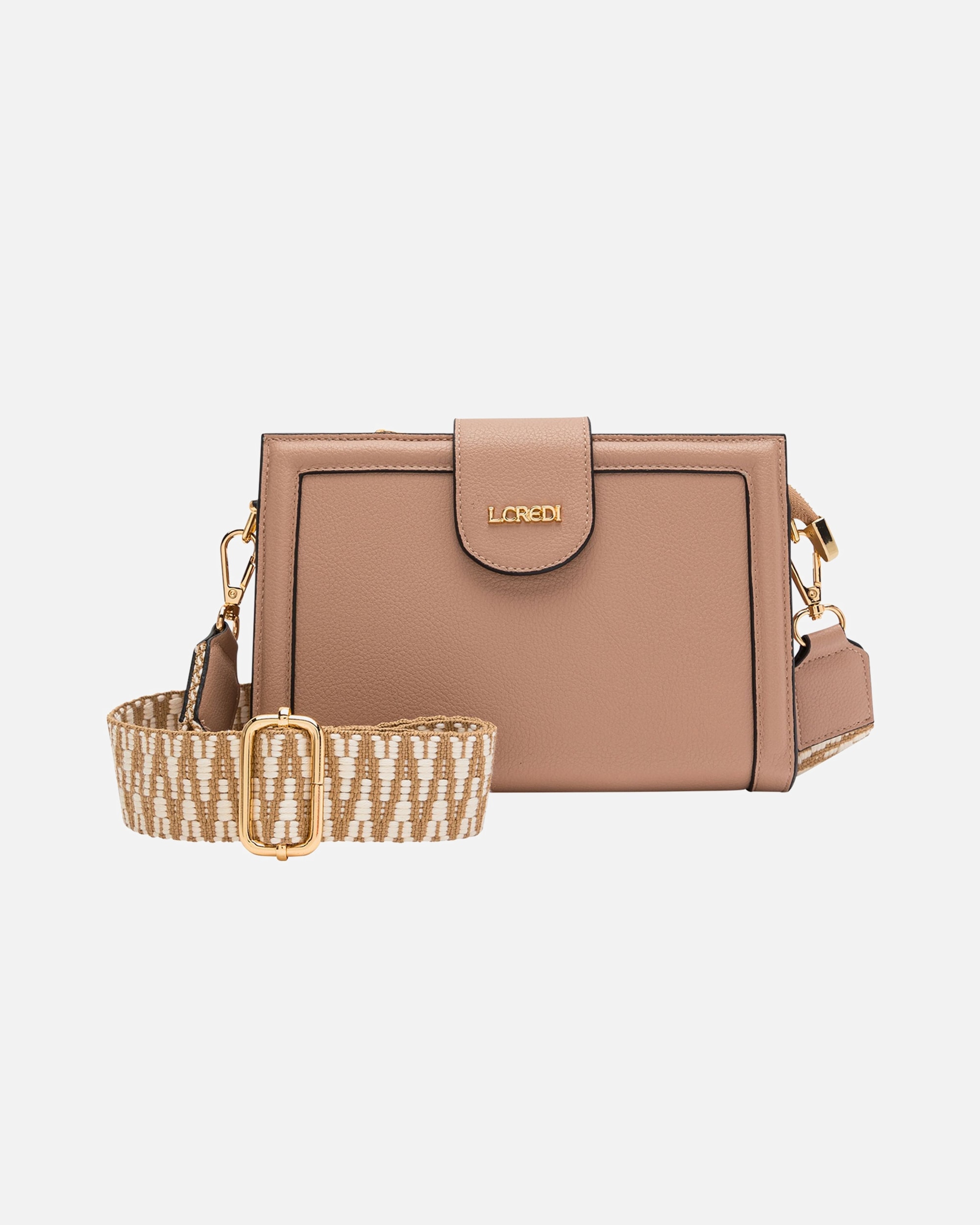 Tasche für Weiblich L.CREDI Mirja Umhängetasche blush