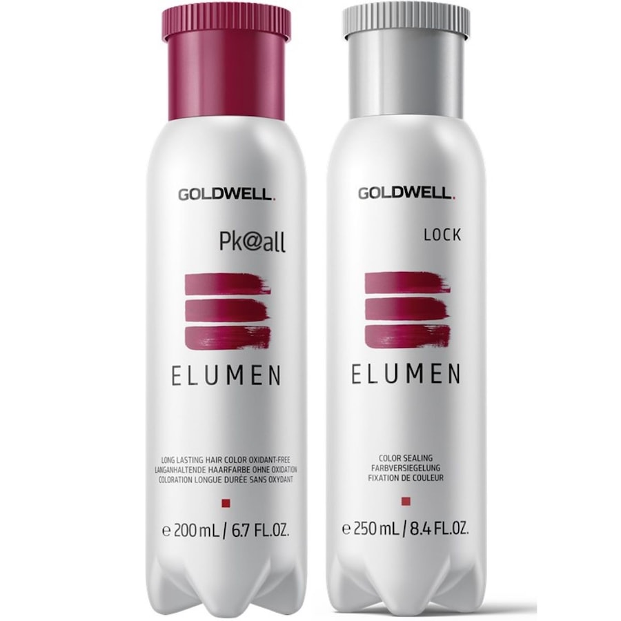 Goldwell Elumen PK@all (pink) + Lock Versieglung Set Damen
