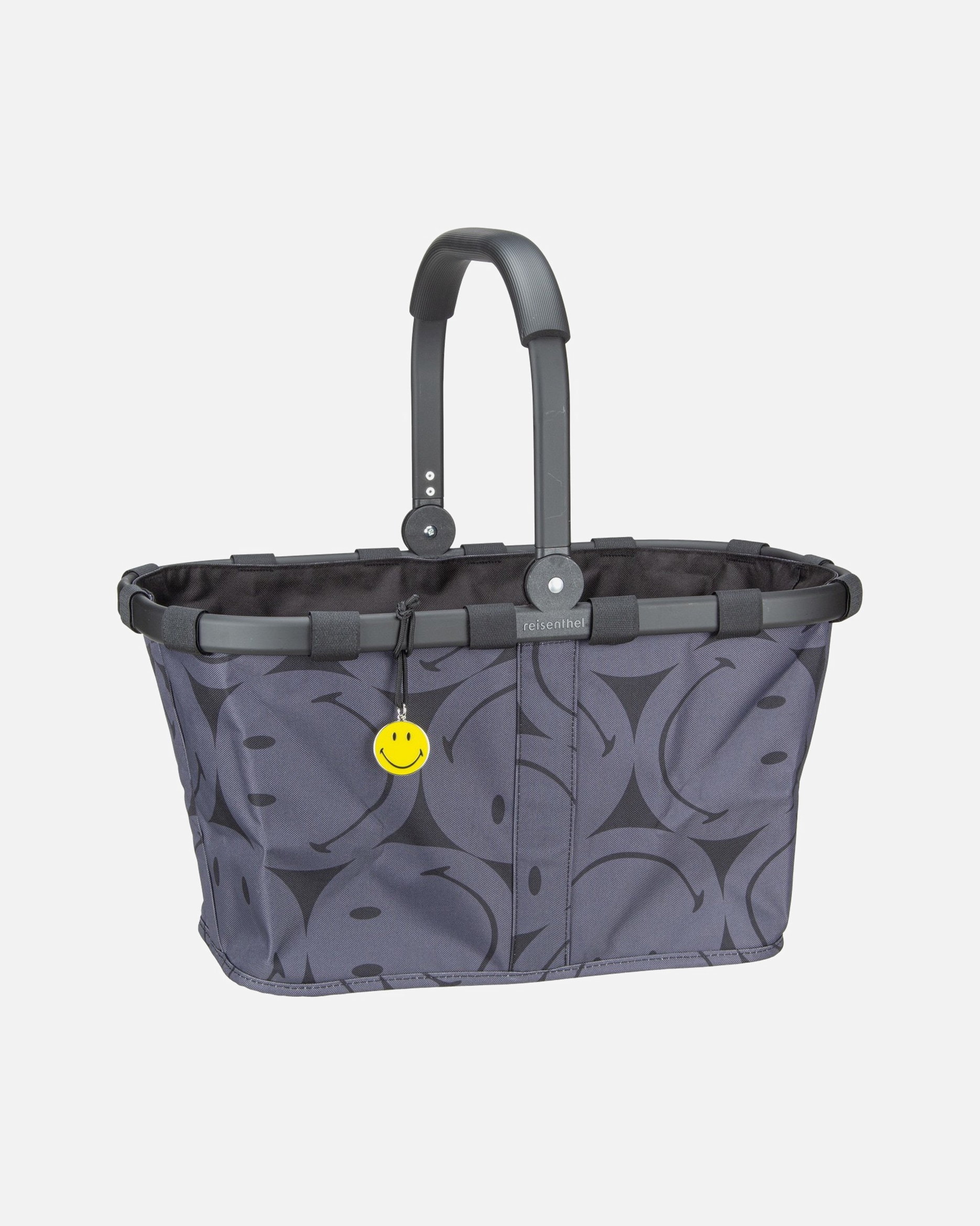 Shopper für Weiblich Reisenthel Einkaufstasche carrybag special edition Smiley Grey