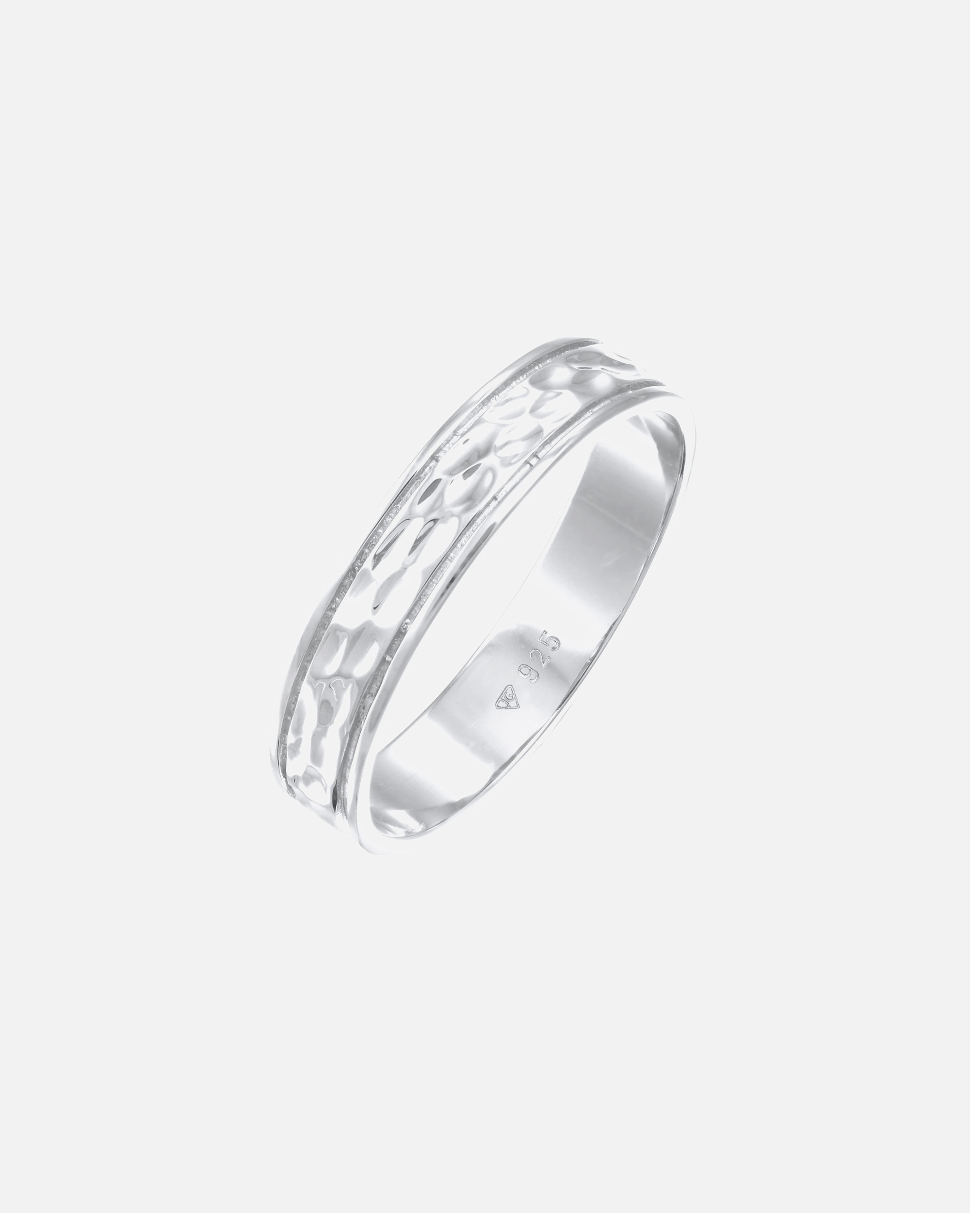 Ring für Weiblich Elli PREMIUM Bandring Trauring Freundschaft 925 Sterling Silber 52