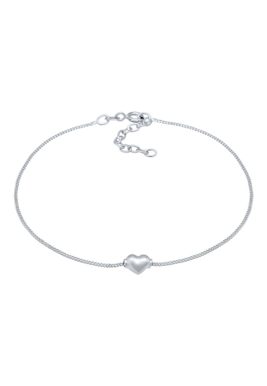 Elli Kinder Herz Liebe Hübsch 925 Silber silberfarben Damen