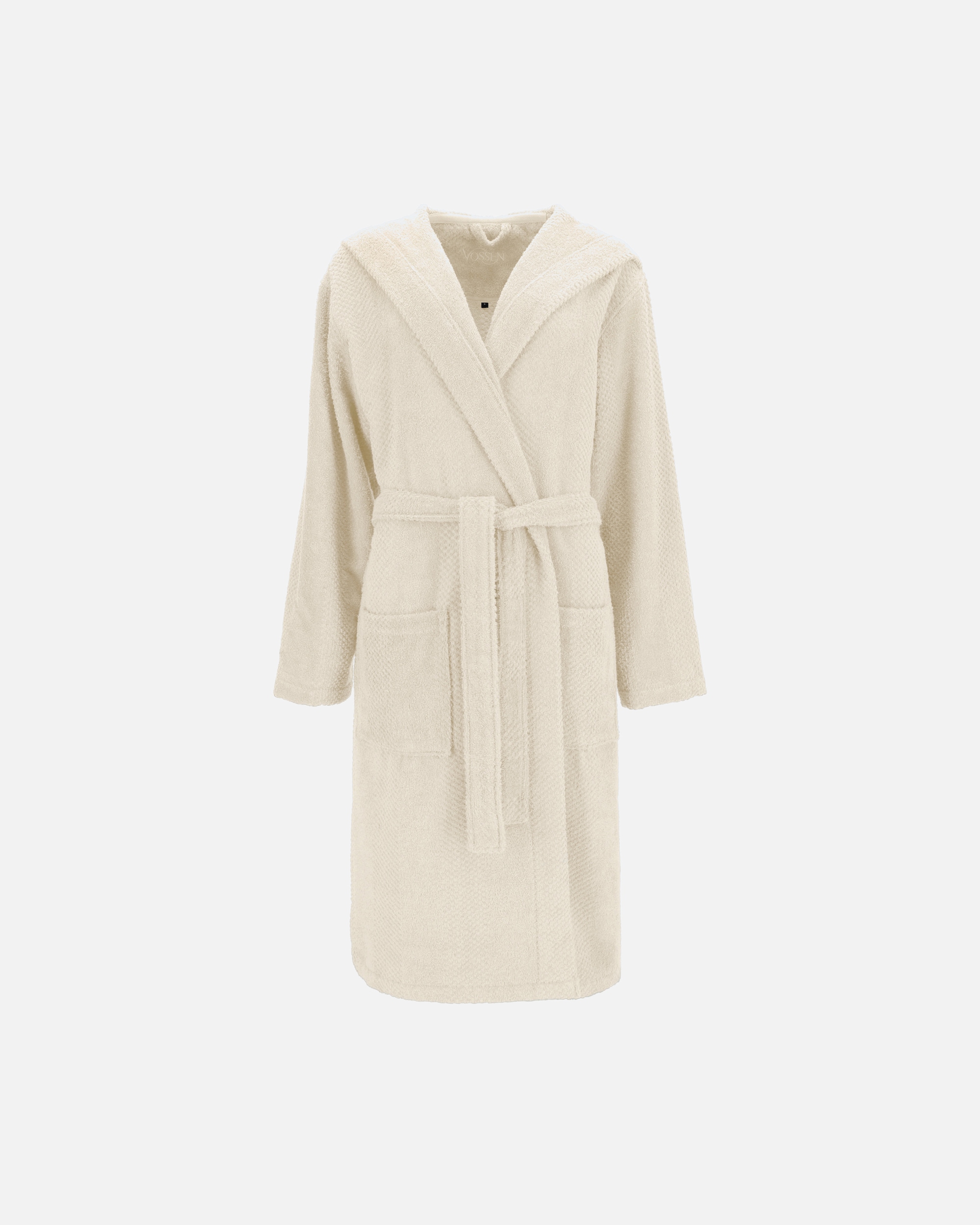 Bademantel für Unisex Vossen Vossen Bademäntel Unisex Kapuze Balance Samu sand - 6040 S