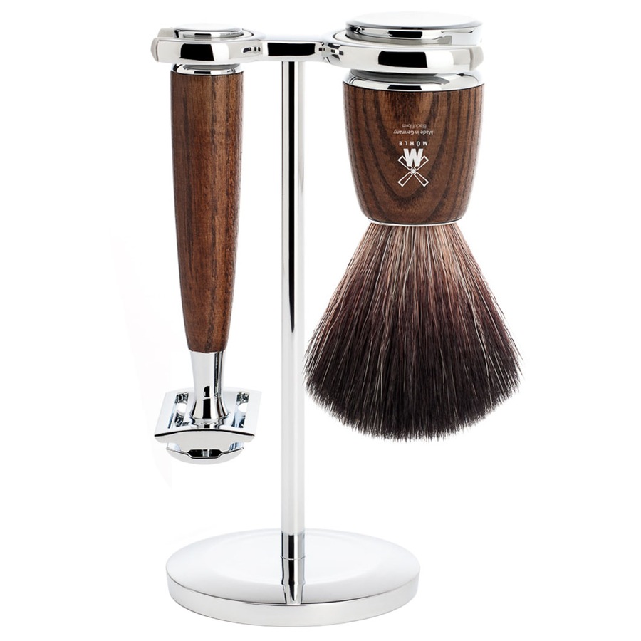 Mühle RYTMO 3-tlg. Rasierset Esche gedämpft Herren