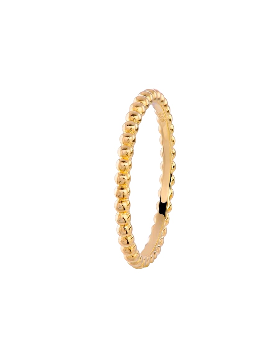 Lucardi Ringe 925 Silber Gold - 52mm Damen