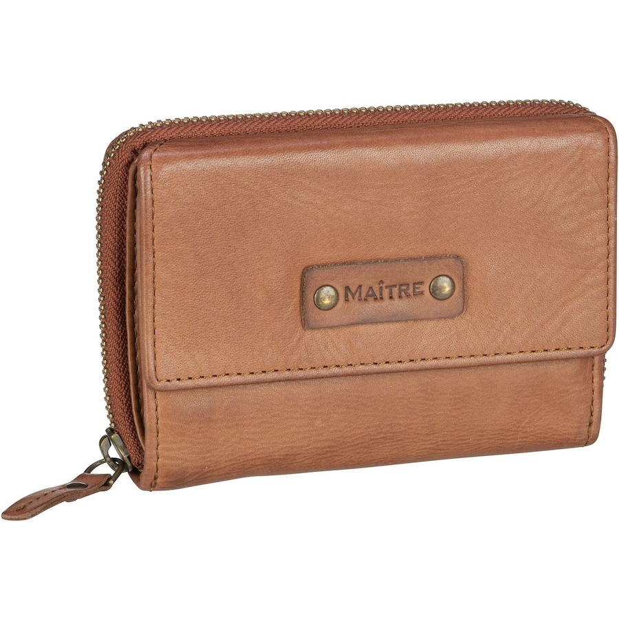 Maître Geldbörse Steinbach Dagrete MH14FZ Cognac Hellbraun Damen