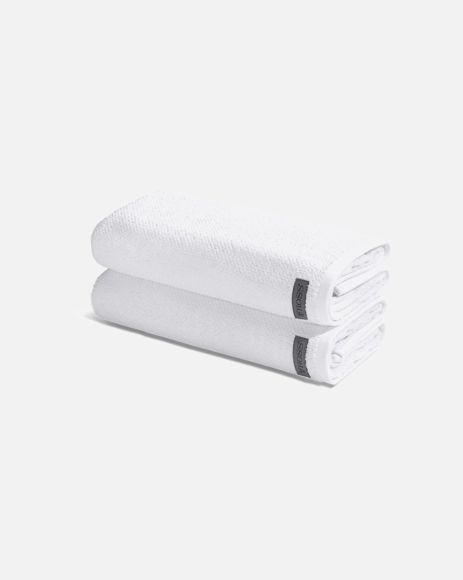 Handtuch für Unisex ROSS Selection 2er Set Duschtuch Weiß