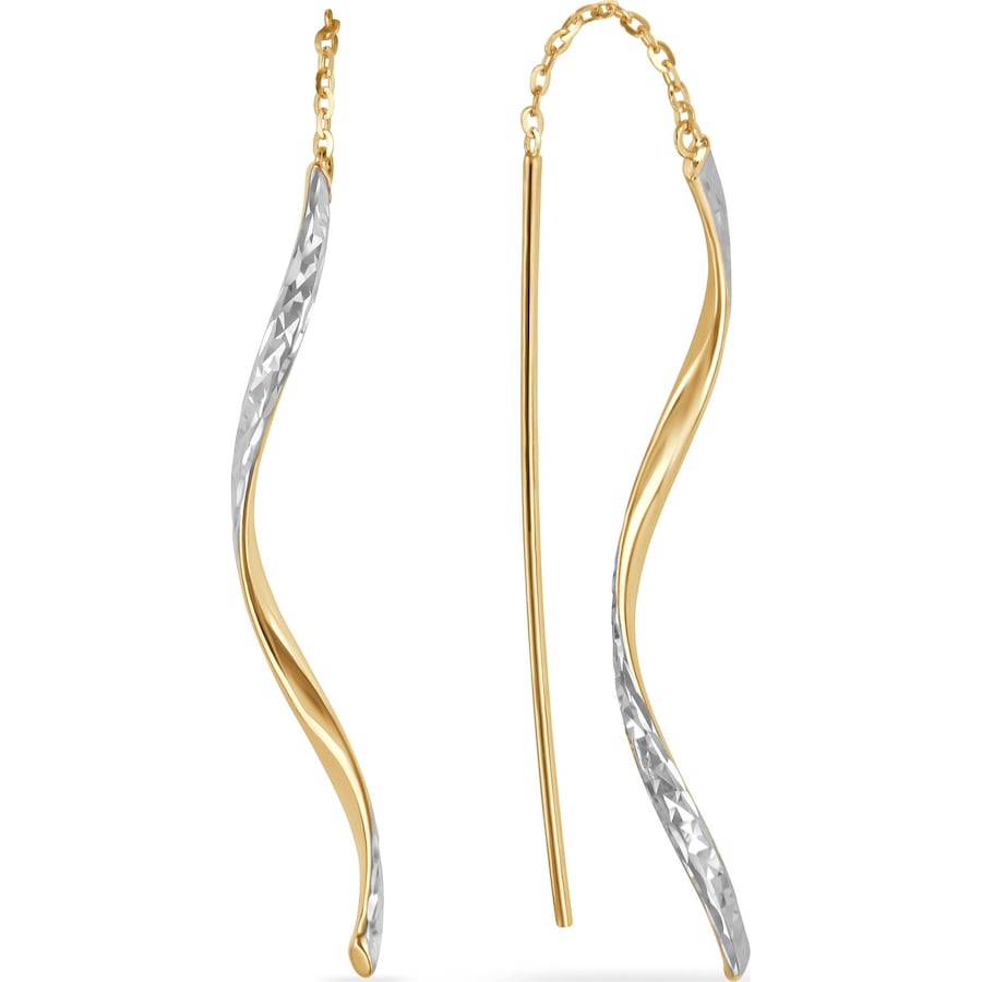 FAVS Ohrhänger 375er Gelbgold One Size Damen